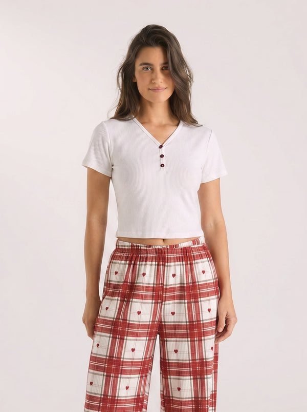 Cherry Hearts pj